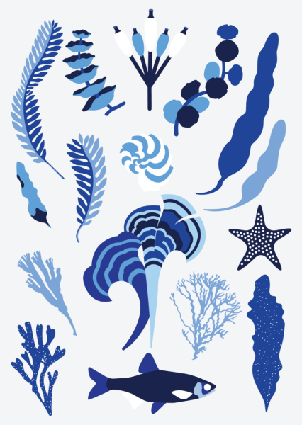 Водоросли для вырезания