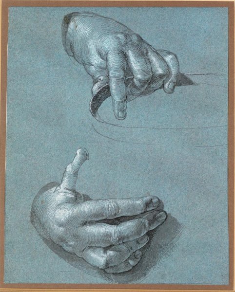 Дюрер Гравюры руки