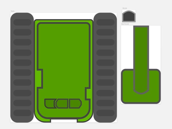 Спрайты танков 2д