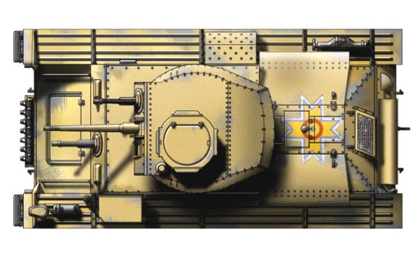 ПЗ 2 танк вид сверху