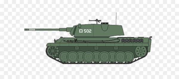 Пиксельный танк вид сбоку