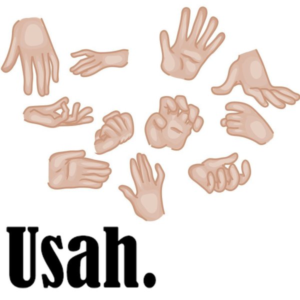 Разные стили рисования рук