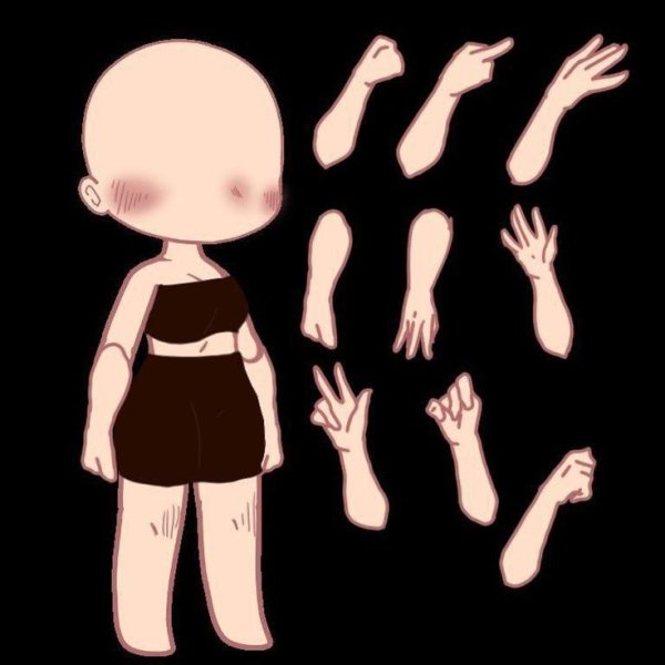 Шаблоны рук для рисования