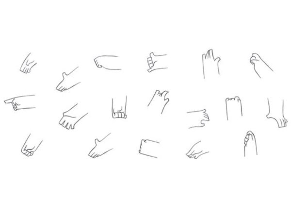 Кисти рук референсы