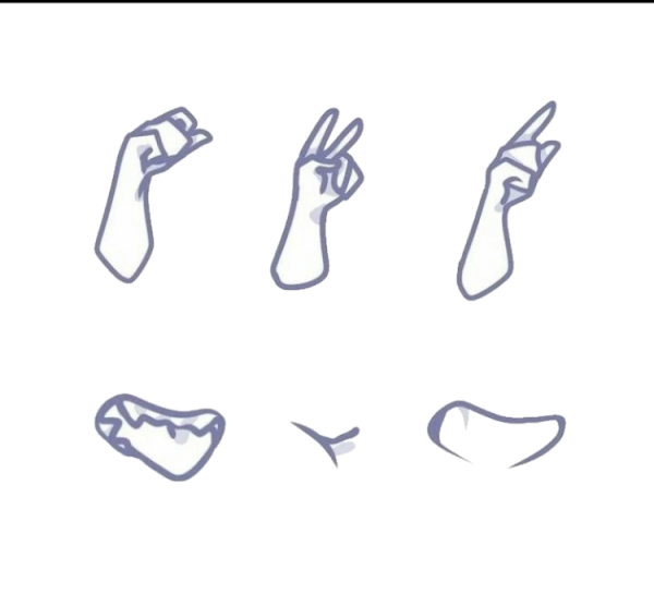 Пистолет в руке референс