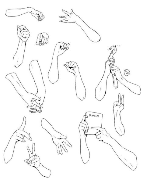 Руки для рисования