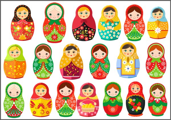 Матрёшка для детей