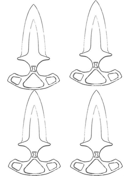 ТЫЧКОВЫЕ ножи Shadow Daggers