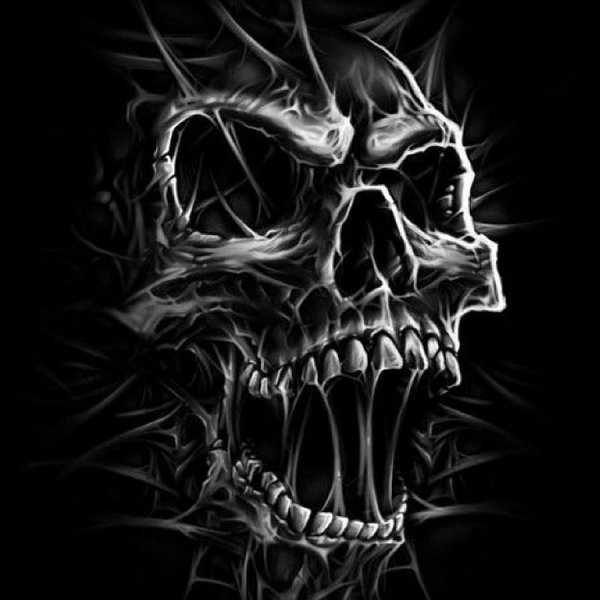 Кровавый отпечаток руки