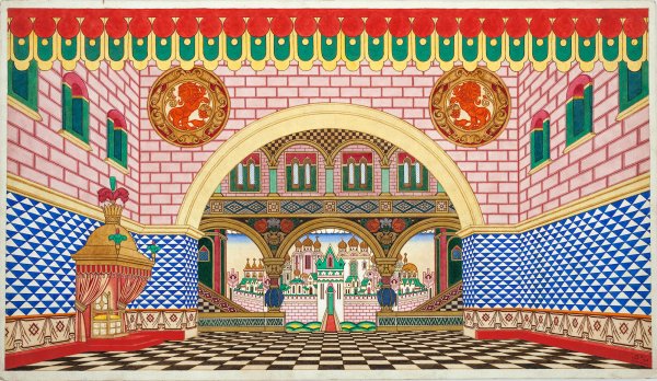 Царские палаты из мультика три богатыря