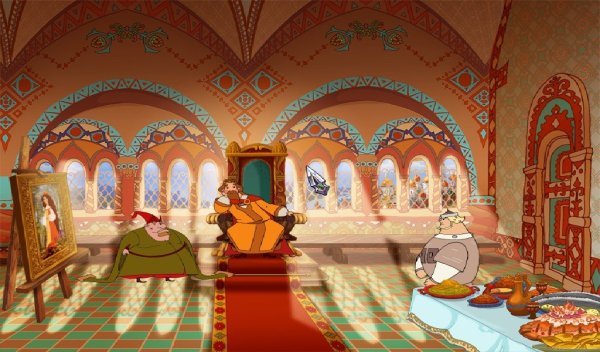 Декорации царского дворца