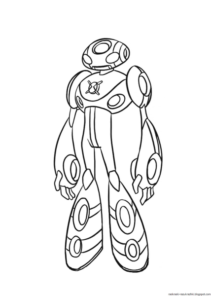 Бен 10 пришельцы раскраска