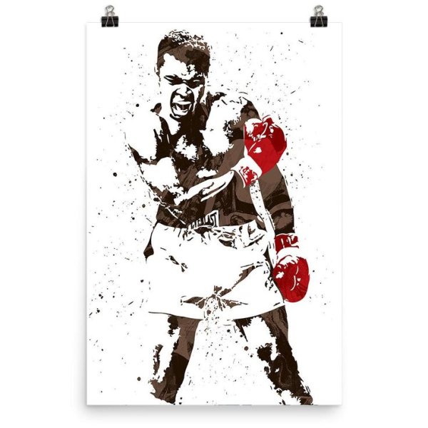 Нарисовать Мухаммеда Али