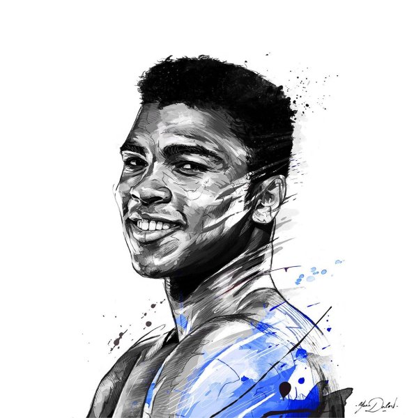 Мухаммед Али портрет