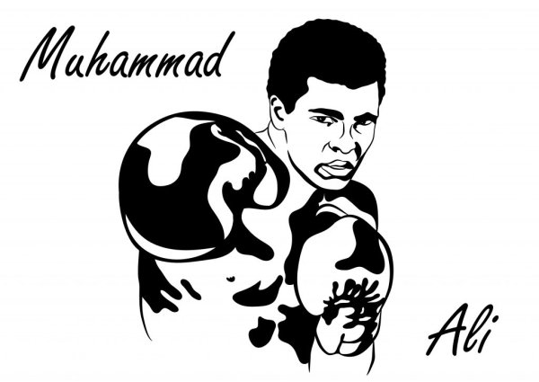 Знаменитая картина Мухаммеда Али