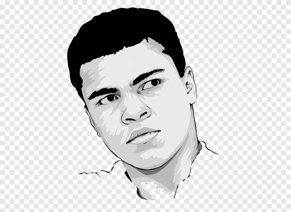 Мохаммед Али рисунок