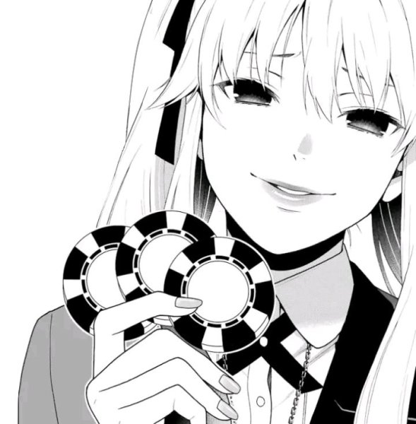 Саотоме Мэри черно белая