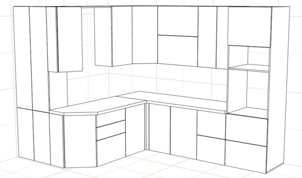 Кухня рисунок