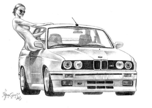 BMW е34 карандаш