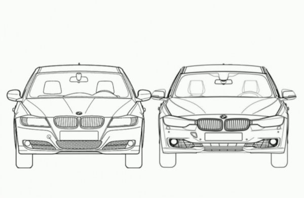 Габариты БМВ f30