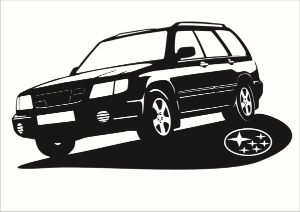 Subaru Forester sf5 logo