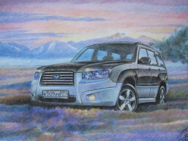 Форестер рисунок