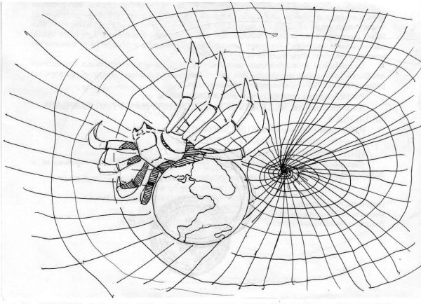 Рисунок мировая паутина