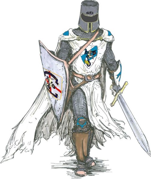 Рыцарь иллюстрация