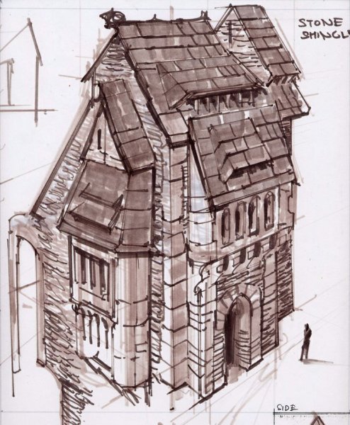 Дом средневековья скетч