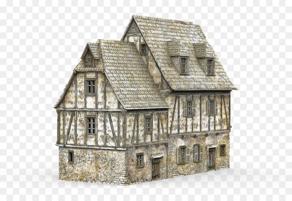 Старый каменный дом