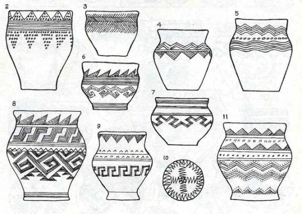 Орнамент для керамики