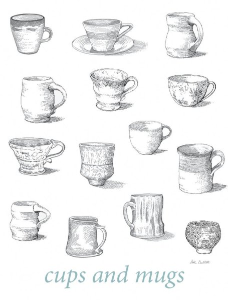 Наброски посуды