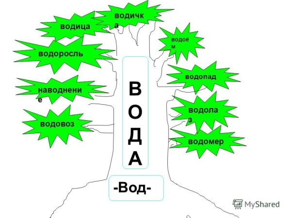 Однокоренные слова ВОА