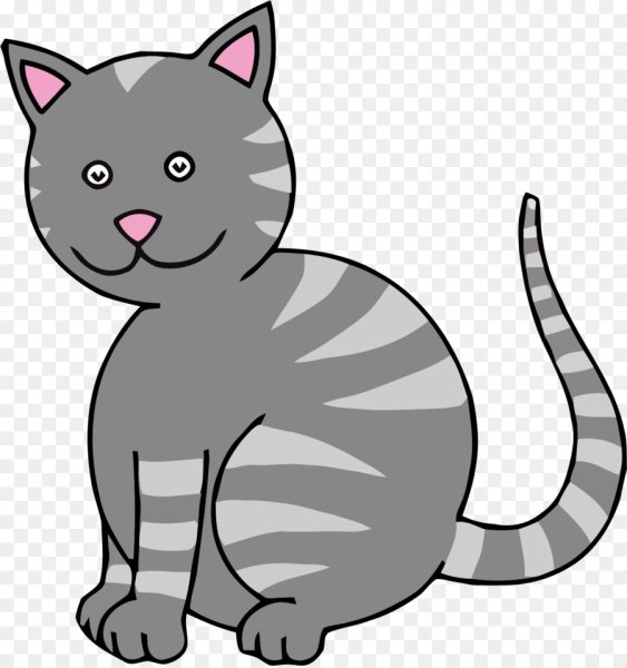 Кошка рисунок для детей