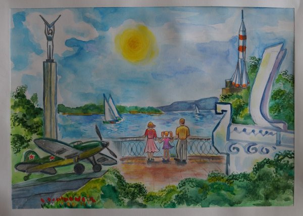 Самара глазами детей