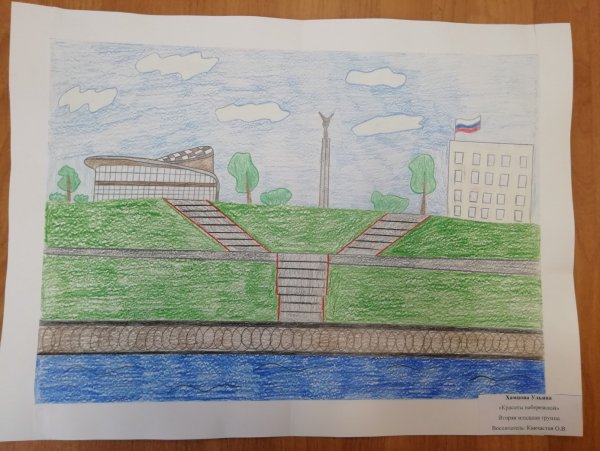 Самара рисунок