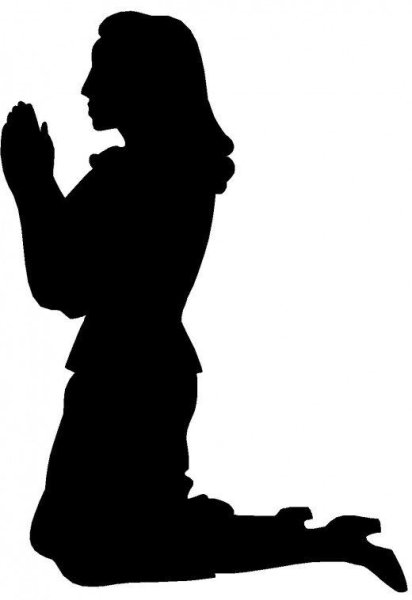 Молящийся человек на Кол