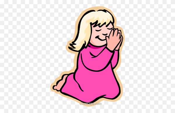 Молящийся человек на коленях нарисованный