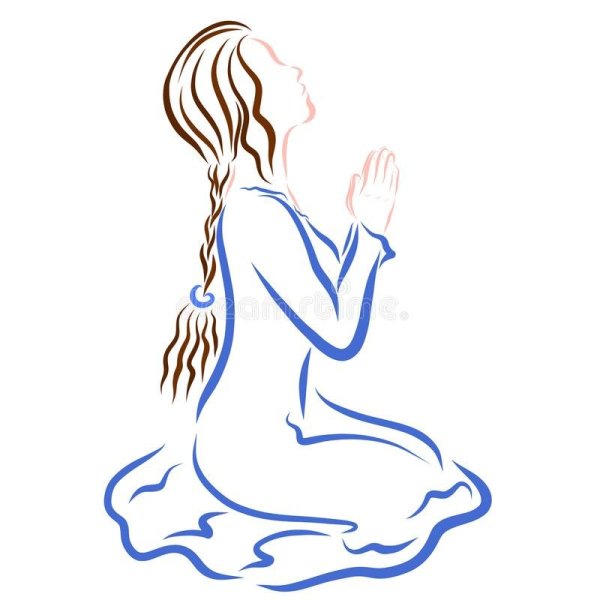 Силуэт мусульманина