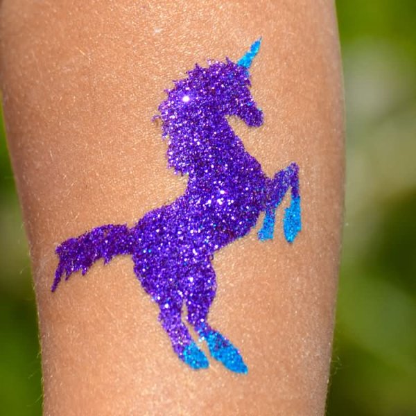 Глиттер тату