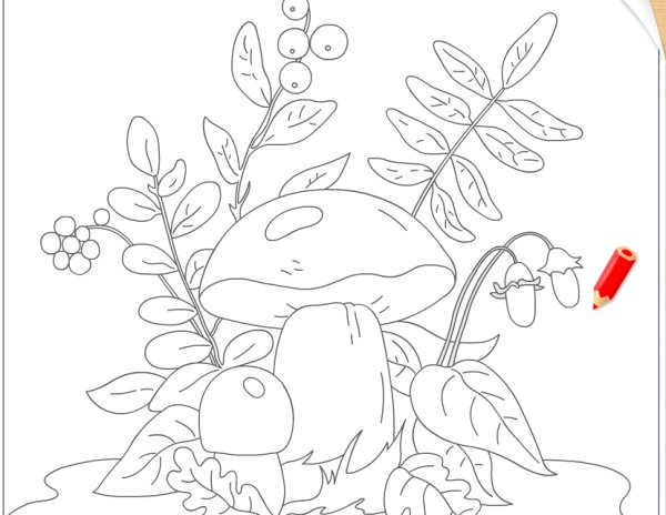 Пластилинография гриб Боровик