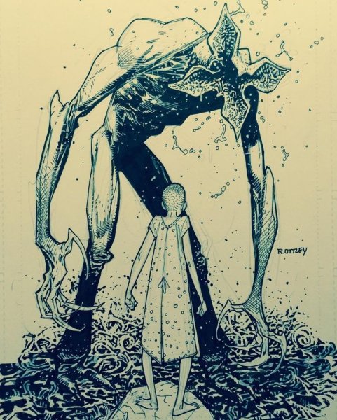 Уилл Байерс и Демогоргон