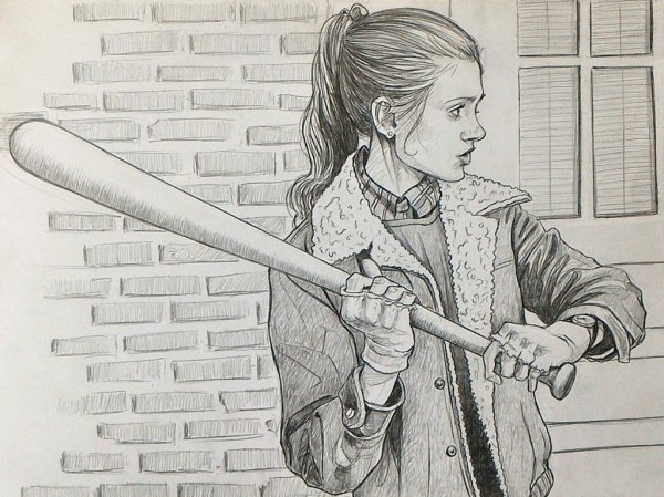 Очень странные рисунки карандашом