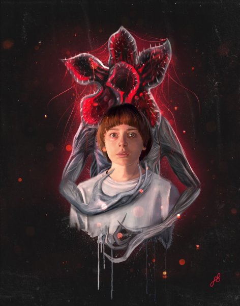 Stranger things арт
