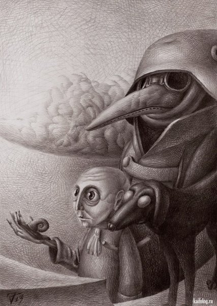 Непонятные рисунки художников