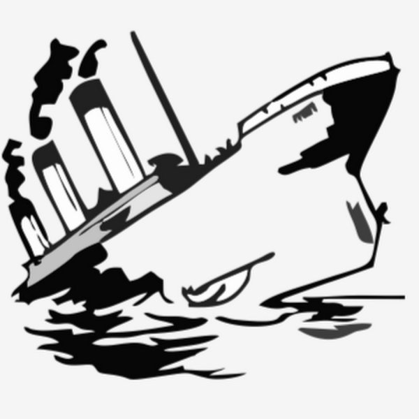 Тонущий корабль для детей