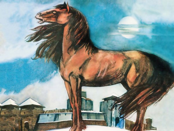 К Д Ушинский слепая лошадь