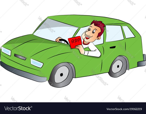 Водитель газели карикатура