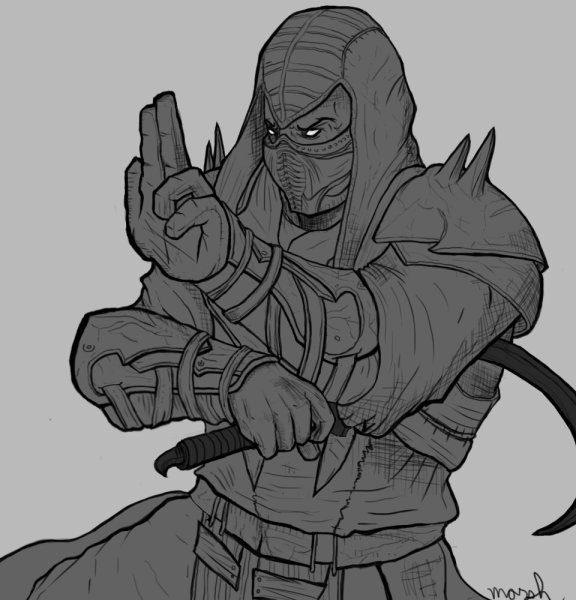 НУБ сайбот мк11 арт лёгкий