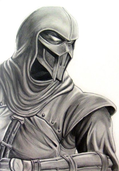 Скорпион и НУБ сайбот мортал комбат